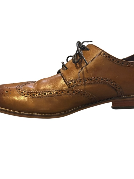Florsheim Brown Leather Wingtip Derby Oxfords main image 12